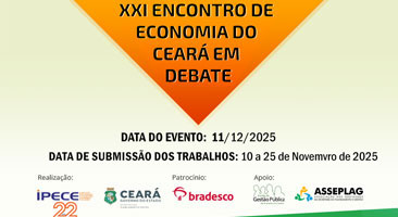 Encontro de Economia do Ceará: Oportunidade Única para Debater Desafios Econômicos Imagem do artigo