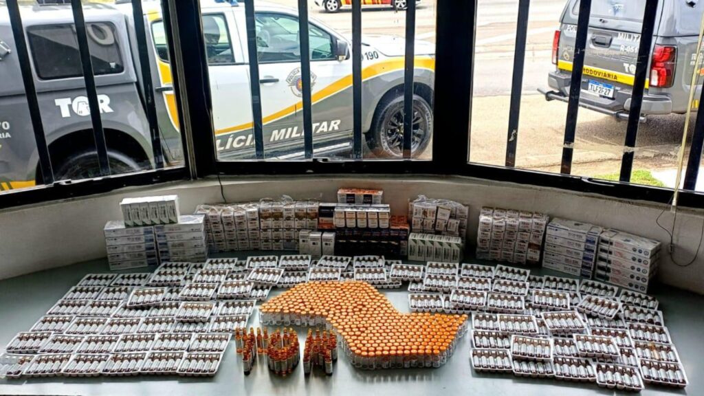 Casal é Detido com Mais de 1,6 Mil Ampolas de Medicamentos Contrabandeados em Itu
