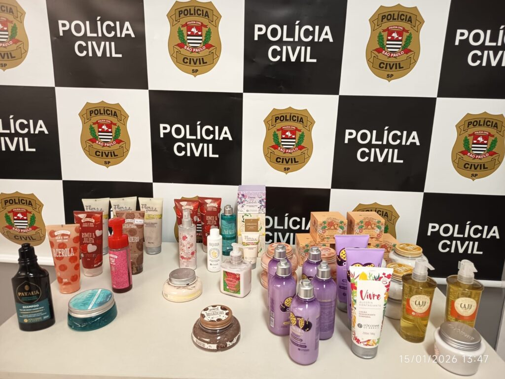 Donas de Brechós em Jundiaí Presas por Vender Cosméticos Furtados