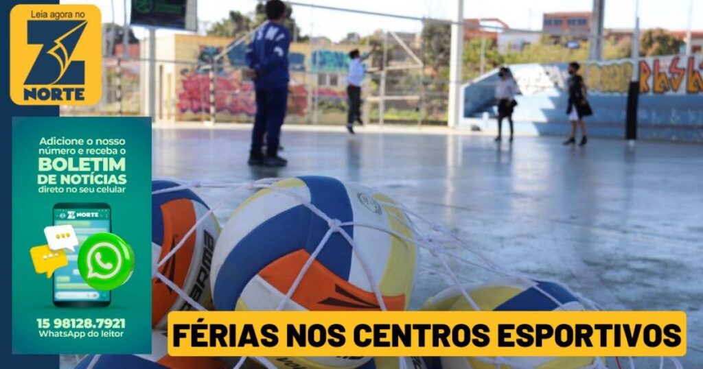 Férias nos Centros Esportivos 2026: Programação Gratuita em Sorocaba