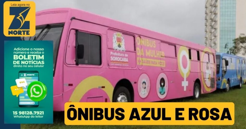 Ônibus Azul e Rosa da Saúde em Sorocaba: Agenda de Fevereiro Revelada