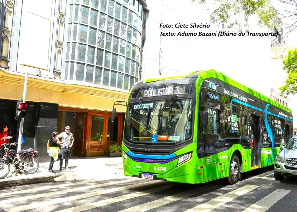 Ônibus Elétricos Paulistar: 24 Mil Passageiros em Três Meses de Serviço Gratuito
