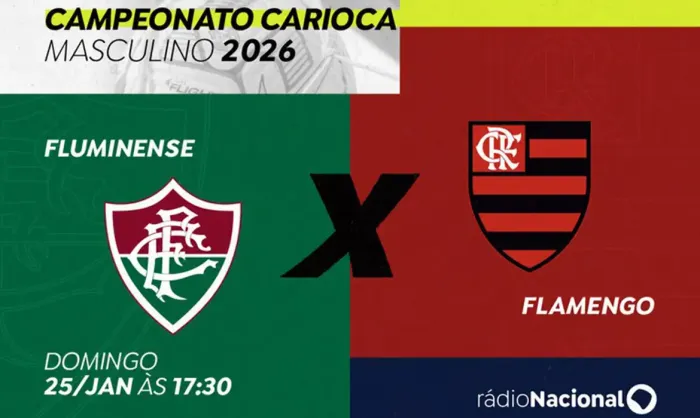Rádio Nacional Transmite Fla-Flu: Clássico do Campeonato Carioca 2026 Rádio Nacional Transmite Fla-Flu: Clássico do Campeonato Carioca 2026