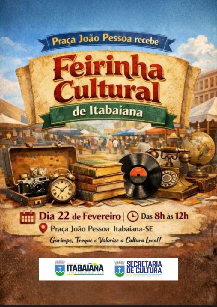 Feirinha Cultural de Itabaiana: Atração Imperdível Neste Domingo, 22 Feirinha Cultural de Itabaiana: Atração Imperdível Neste Domingo, 22