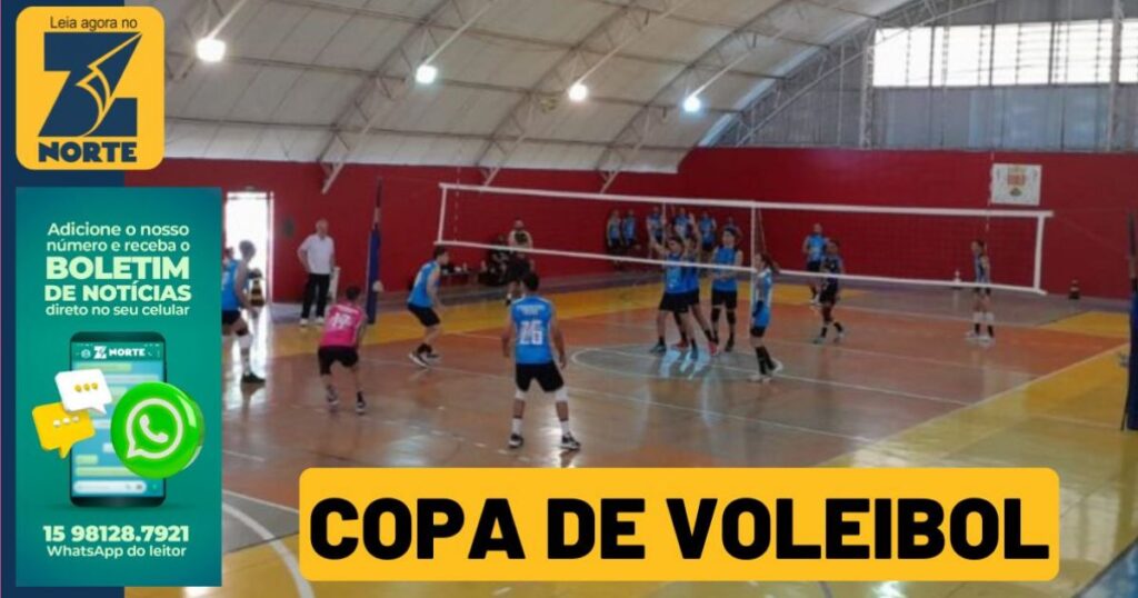 Copa de Voleibol “Meninos e Meninas da Vila” 2026: Seis Jogos Imperdíveis Neste Domingo