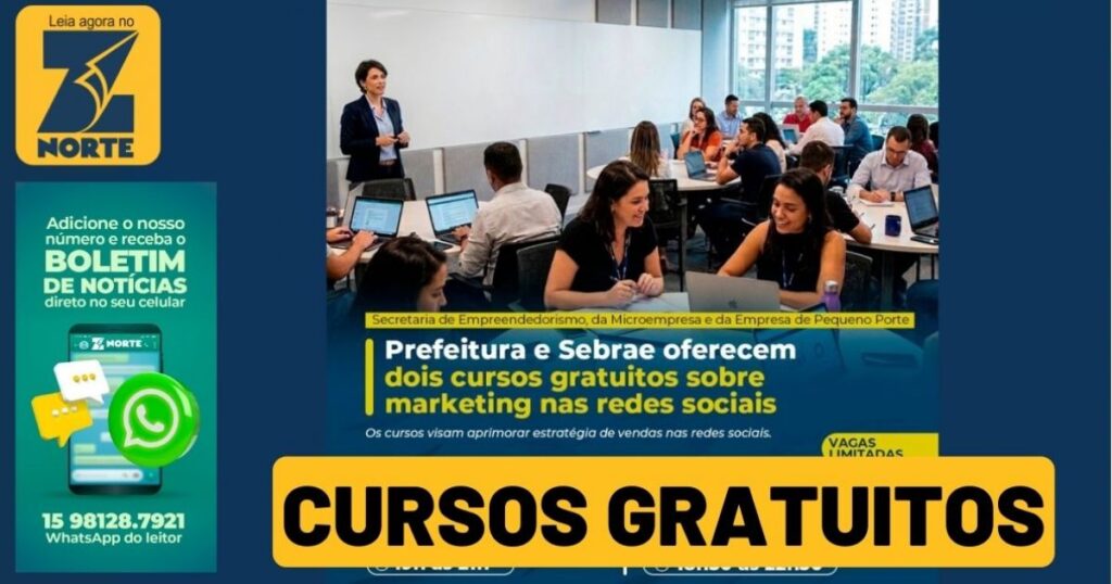 Cursos Gratuitos de Marketing nas Redes Sociais em Sorocaba: Imperdível!