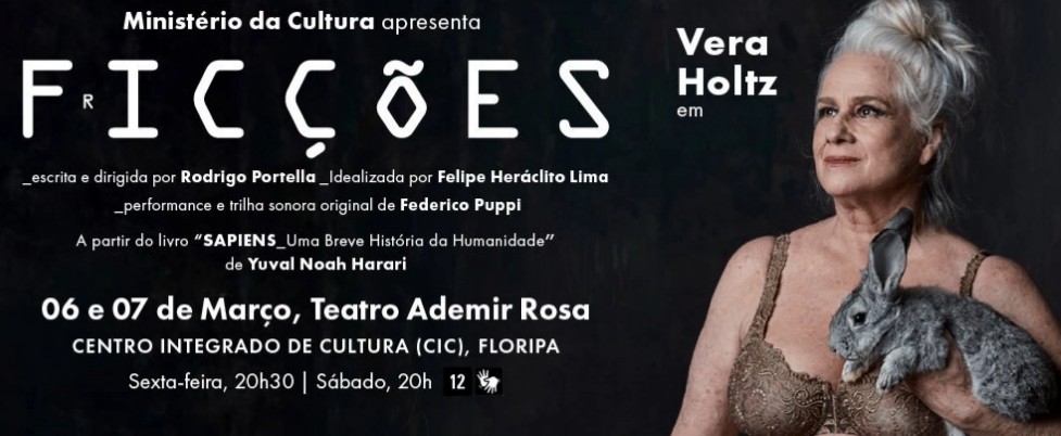 Espetáculo ‘Ficções’: A Reflexão Teatral de Vera Holtz sobre a Natureza Humana Espetáculo 'Ficções': A Reflexão Teatral de Vera Holtz sobre a Natureza Humana
