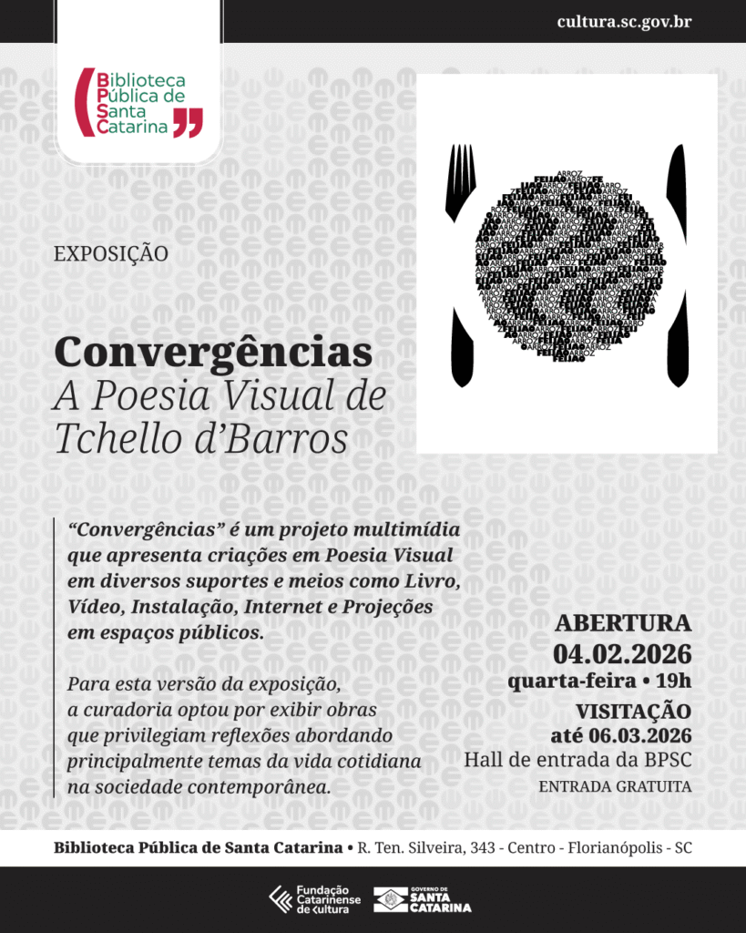Exposição 'Convergências' de Tchello d’Barros: Arte e Poesia em Santa Catarina