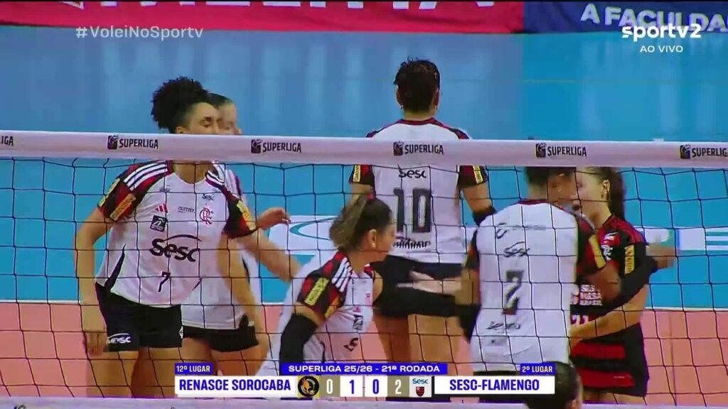 Flamengo Brilha e Retoma Liderança Temporária da Superliga