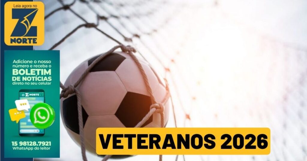 Inscrições Abertas para o Supercampeonato de Veteranos 2026 em Sorocaba