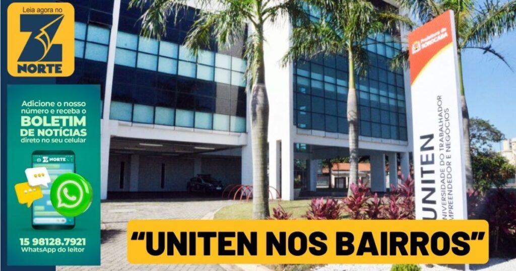 Sorocaba Lança Programa ‘Uniten nos Bairros’ para Expansão da Qualificação Profissional Sorocaba Lança Programa 'Uniten nos Bairros' para Expansão da Qualificação Profissional
