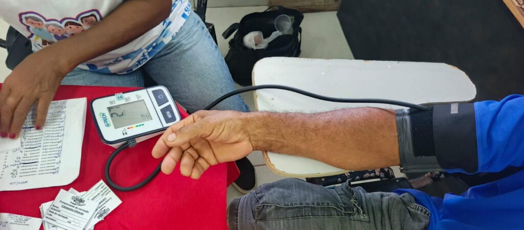 A Saúde nas Igrejas Chega à Comunidade de Aguazinha em Olinda A Saúde nas Igrejas Chega à Comunidade de Aguazinha em Olinda