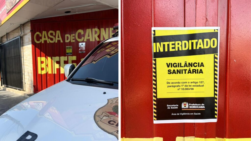 Açougue de Sorocaba Interditado: Funcionário Denuncia Lavagem de Carne Vencida com Água Sanitária