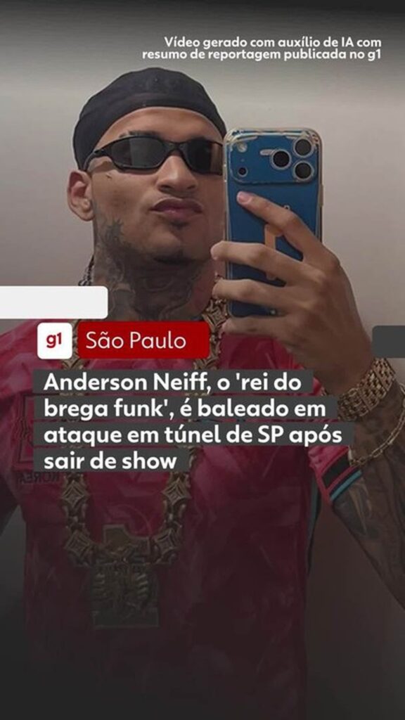 Anderson Neiff, o 'Rei do Brega Funk', Baleado em Ataque Violento em SP