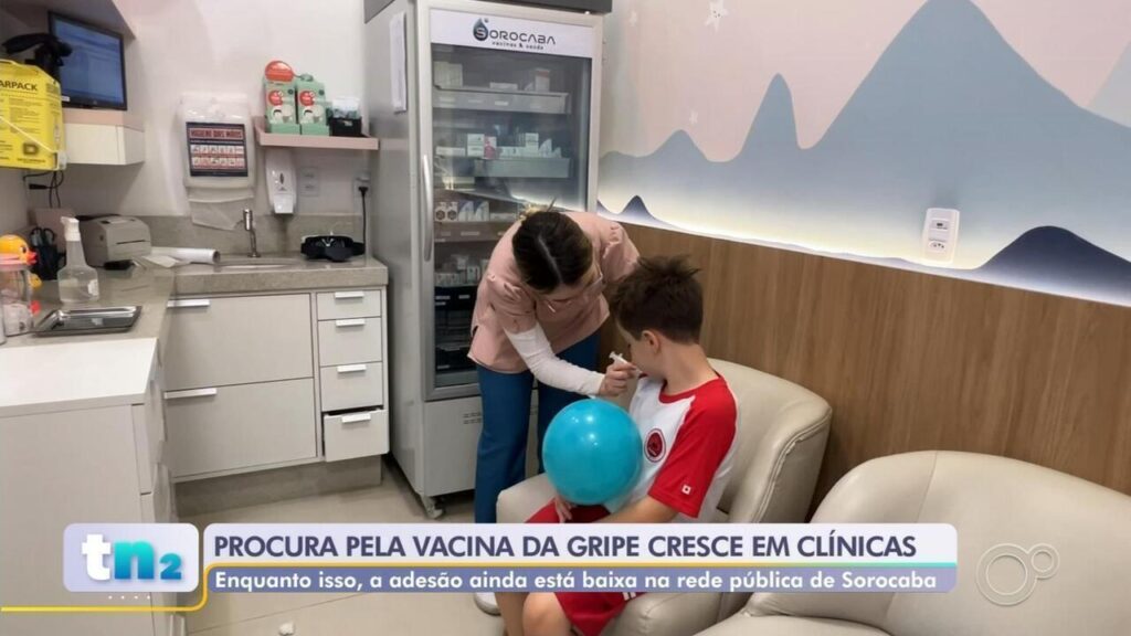 Aumento da Demanda por Vacina da Gripe em Clínicas Particulares