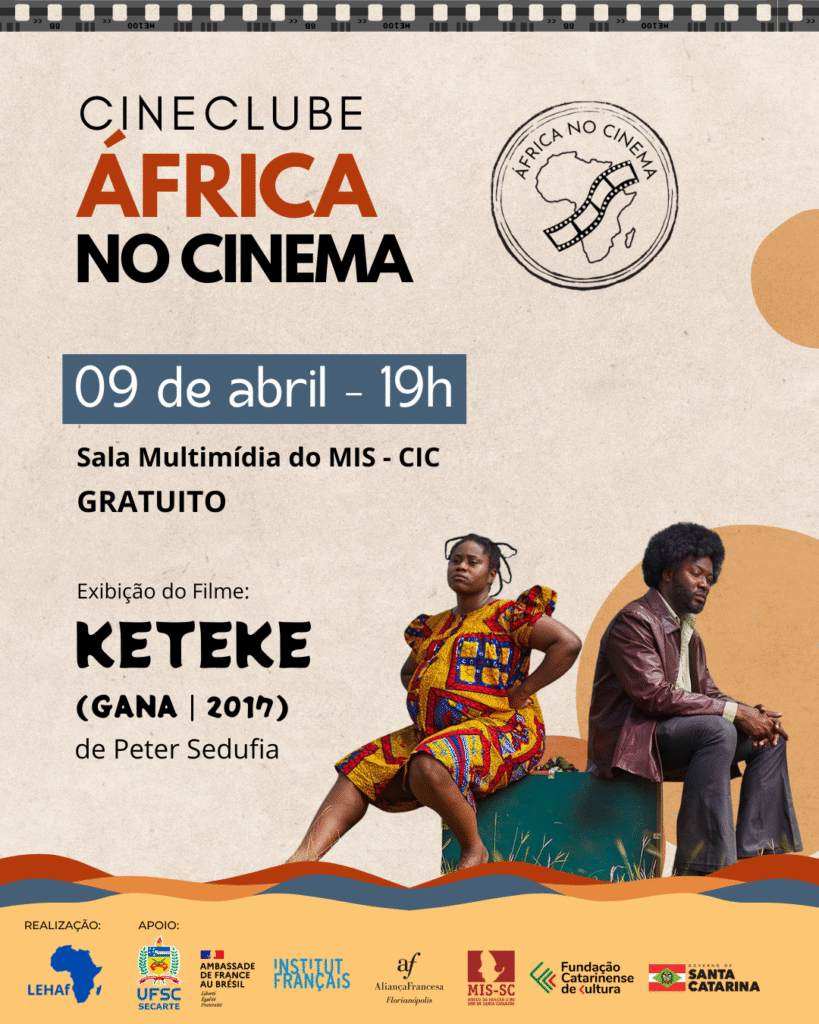 Cineclube África no Cinema: Exibição do Filme 'Keteke' em Santa Catarina