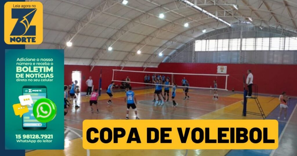 Copa de Voleibol “Meninos e Meninas da Vila” 2026: Seis Jogos Imperdíveis Neste Domingo