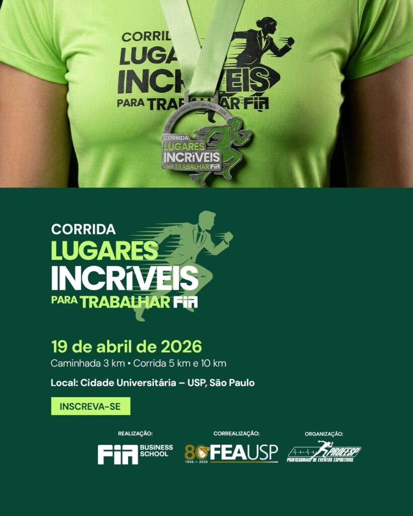 Corrida Lugares Incríveis para Trabalhar FIA 2026: Uma Experiência Única em São Paulo