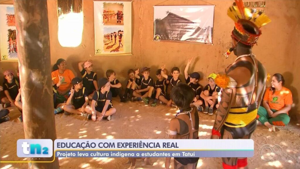 Estudantes de Tatuí Vivenciam a Cultura Indígena em Projeto Educacional