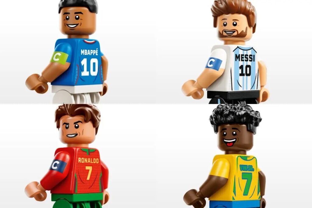 LEGO Lança Coleção da Copa do Mundo 2026 com Ídolos do Futebol: Preços Superam R$ 1 Mil
