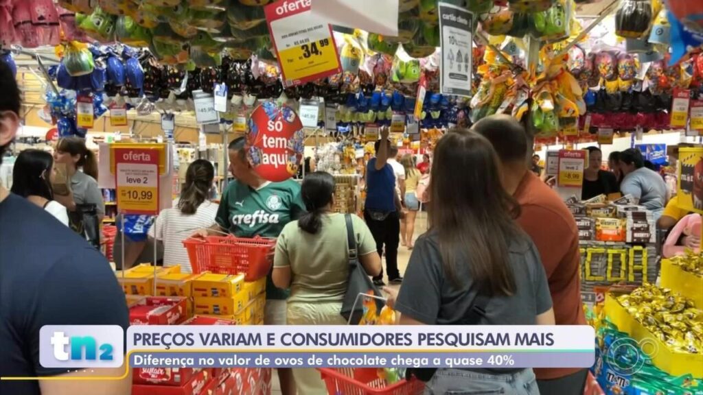 Movimentação no Comércio de Sorocaba Aumenta na Véspera da Páscoa Movimentação no Comércio de Sorocaba Aumenta na Véspera da Páscoa