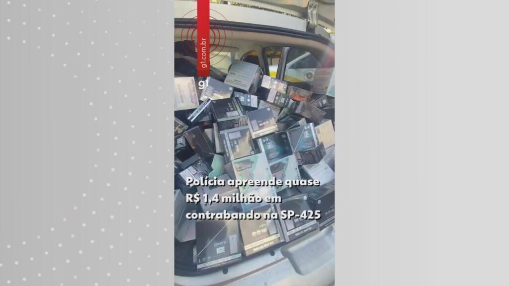 Polícia Desmantela Contrabando de R$ 1,4 Milhão na SP-425