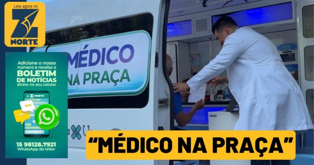 Prefeitura de Sorocaba Lança Atendimento Itinerante 'Médico na Praça'
