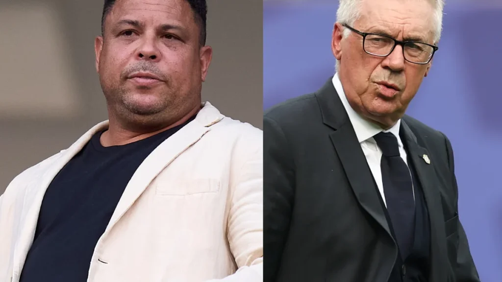 Ronaldo Fenômeno critica decisões de Ancelotti e comenta desempenho de Vini Jr. após eliminação do B