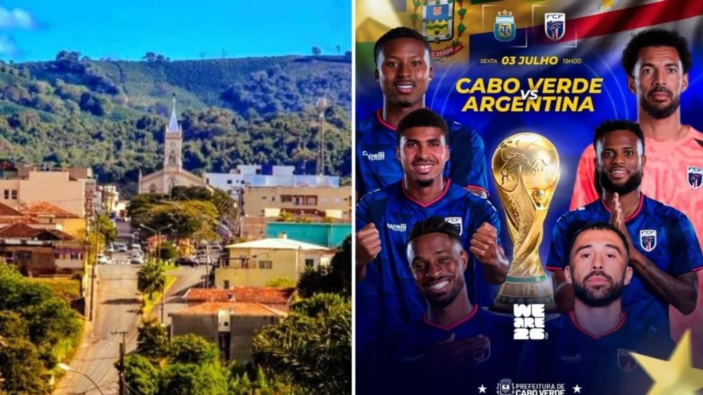 Nossa torcida atravessa o oceano: cidade de Cabo Verde (MG) apoia seleção em duelo decisivo contra A