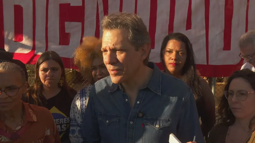 Haddad critica gestão de Tarcísio e aponta retrocessos em SP Haddad critica gestão de Tarcísio e aponta retrocessos em SP